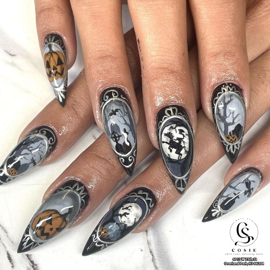 Halloween nail collection